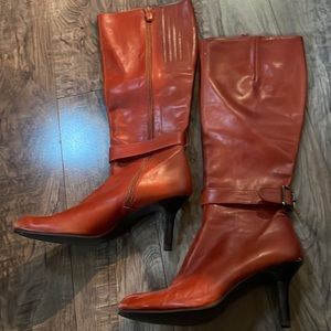 Vintage cognac  DKNY boots